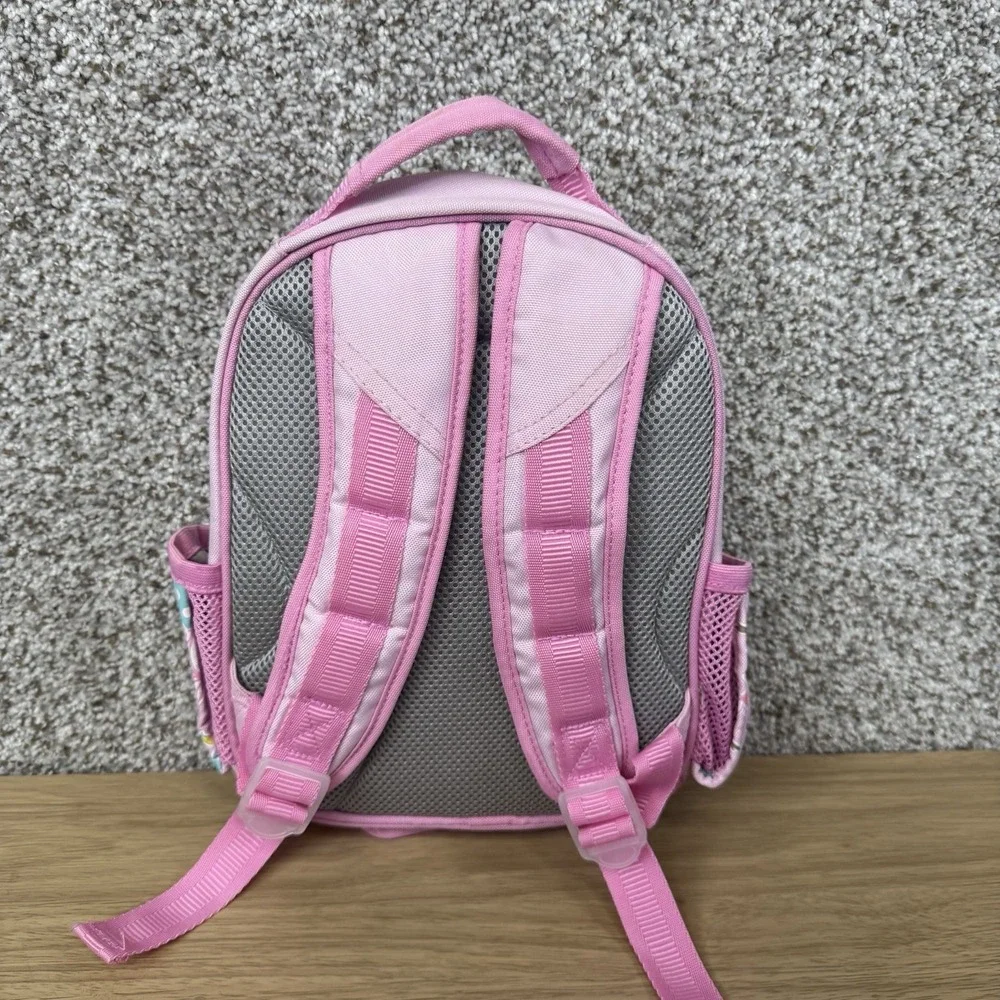 Pottery Barn Kids Mermaid Backpack Pink Fish Octopus Sea Creatures Small Size